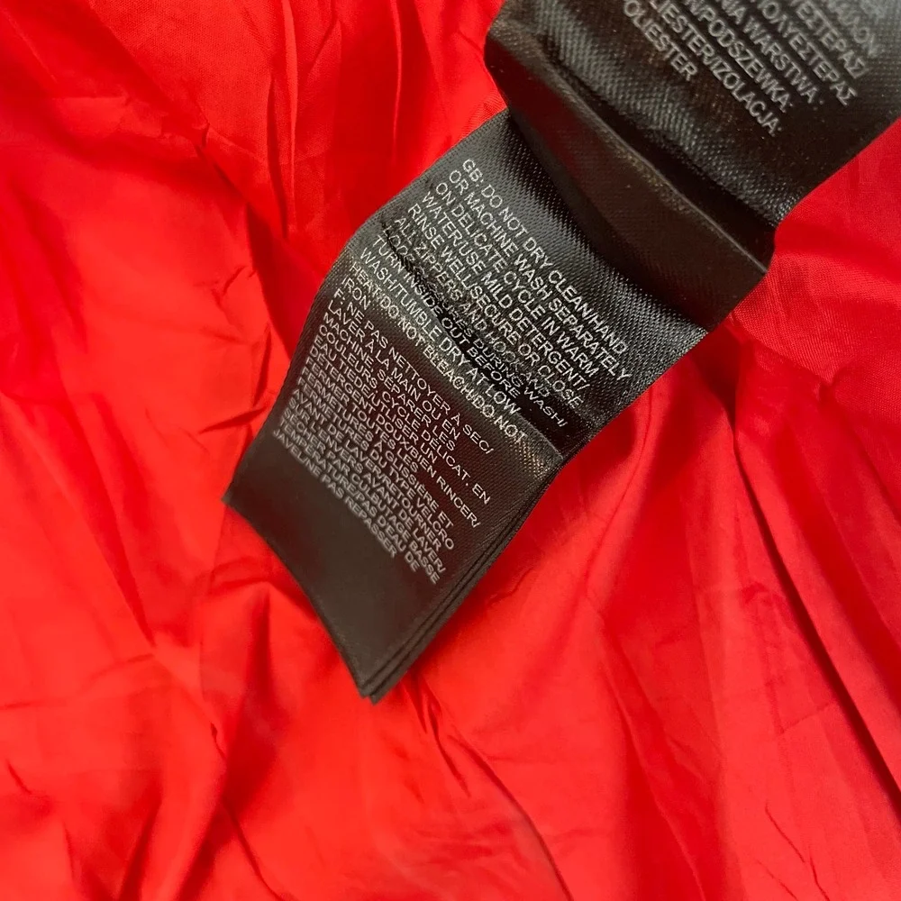 North Face Womens Small Burgundy Insulated Quilted Puffer Jacket NF0A2TIZ winter